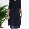 Untitled design (77) Black MulCotton Kurta